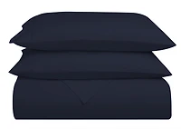 Swift Home Basic 4-Piece Queen Size Sheet Set, Ultra Soft, Deep Pocket, Easy Care Bedding Set, Navy