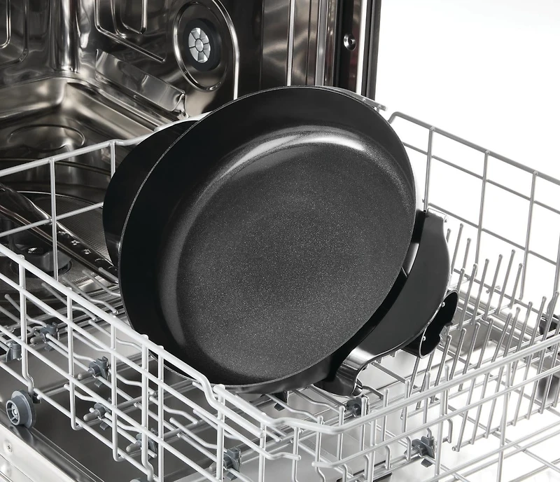 Mainstays Poêle céramique ronde de 30.5 CM, noir, antiadhésive, 1200 W, régulation de température amovible, lavable au lave-vaisselle
