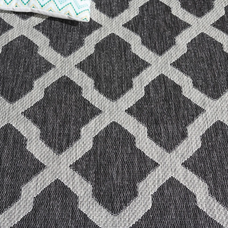 SAFAVIEH Beach House Jeptha Tapis Géométrique Intérieur/Extérieur