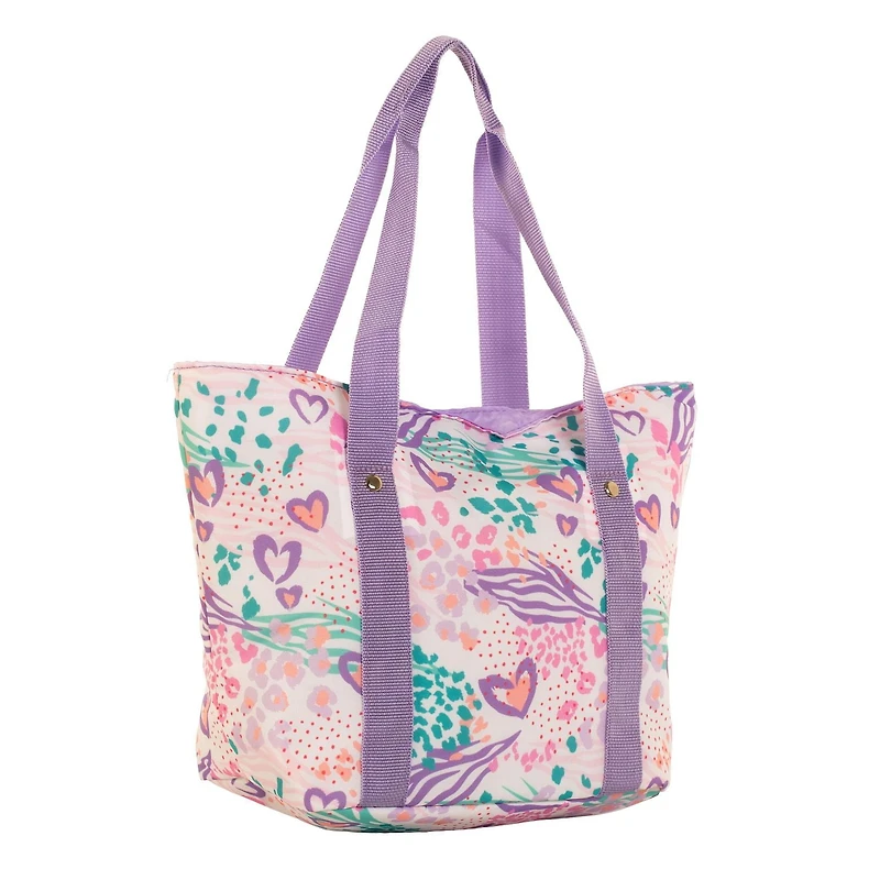 Sac à lunch à la mode pour dames en polyester microfibre