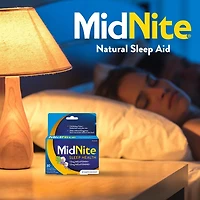 MidNite Natural Sleep Aid Chewable Tablets - Cherry Flavoured | Contains Melatonin (1.5mg), Chamomile, Lavender & Lemon Balm | Treatment for Occasional Sleeplessness | Non-habit Forming | The only one, 30 Tablets