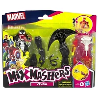 MixMashers Marvel Spider-Man, figurine Venom deluxe à mélanger et combiner avec accessoires