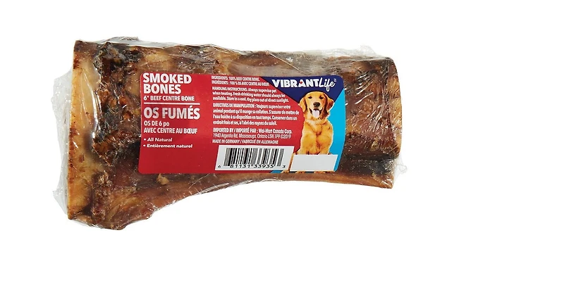 Vibrant Life Beef Center Bone, Vibrant Life 6” Beef Center Bone