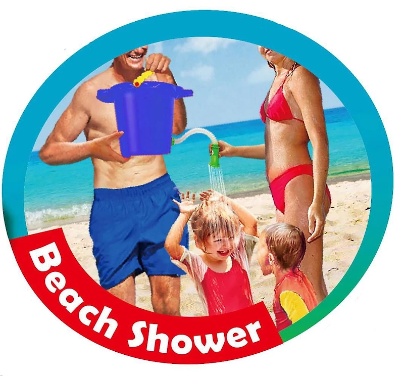 Ensemble de 10 jouets de plage Play Day et seau