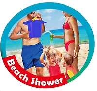 Ensemble de 10 jouets de plage Play Day et seau