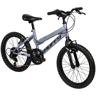 Algonquin de Huffy 18 pouces, vélos pour filles de montagne rigide à 6 vitesses, bleu 4-8 ans