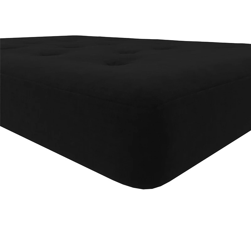 Matelas futon à ressorts ensachés de 8 po Trule de Signature Sleep, simili-lin de polyester, format deux places