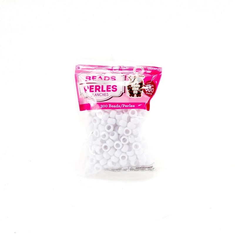 Perles Pony blanches par Horizon Group USA