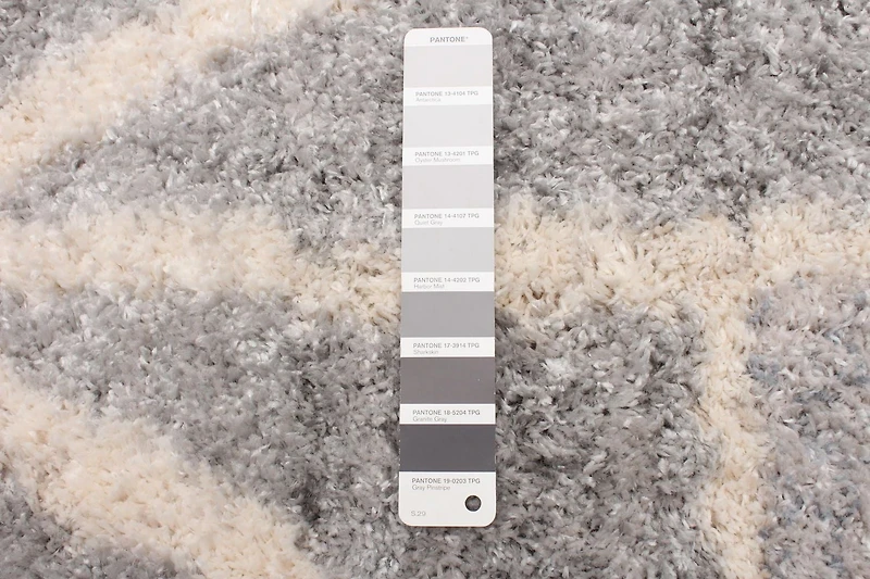 ECARPET Tapis Géométrique d'intérieur à Poils Longs, Collection Lova Ultra Douce et Pelucheuse