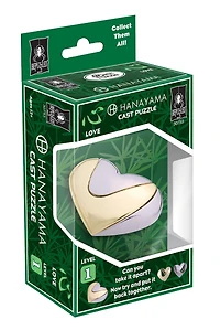 Hanayama Love Brain Teaser Puzzle - Level 1