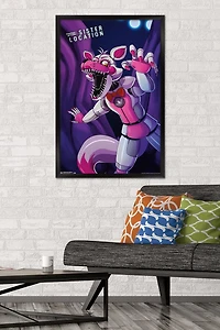 Five Nights at Freddy's: Sister Location - Funtime Foxy Wall Poster
