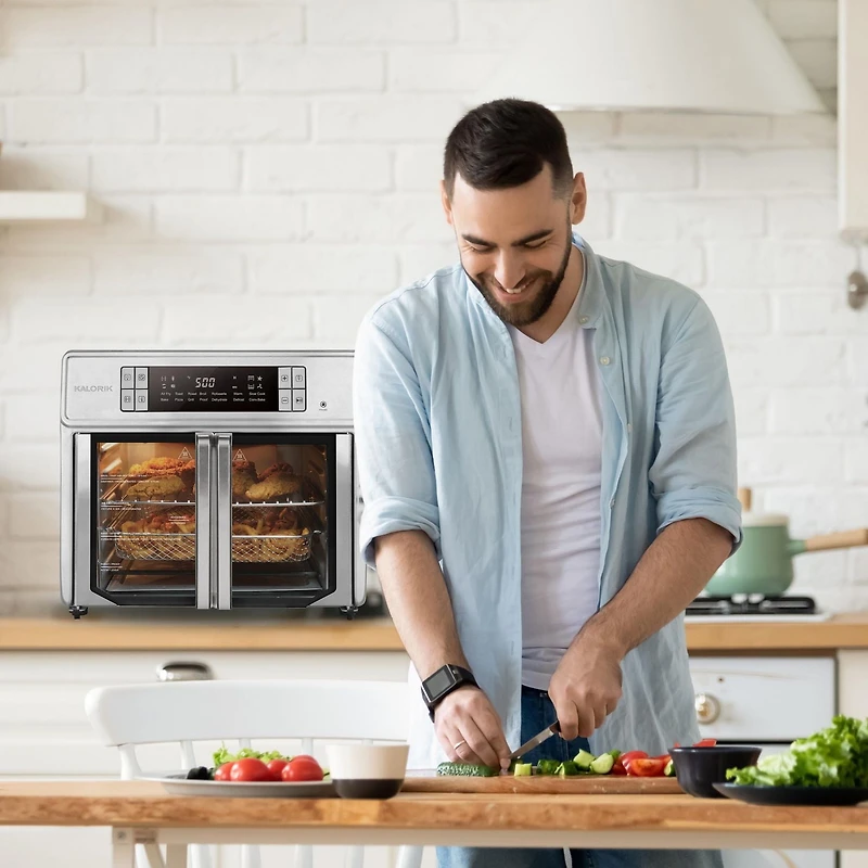 Four friteuse à air chaud numérique Kalorik MAXX® Avance de 25 Litres / 26 Quarts - AFO 52414 SS Kalorik MAXX® Avance de 25 L