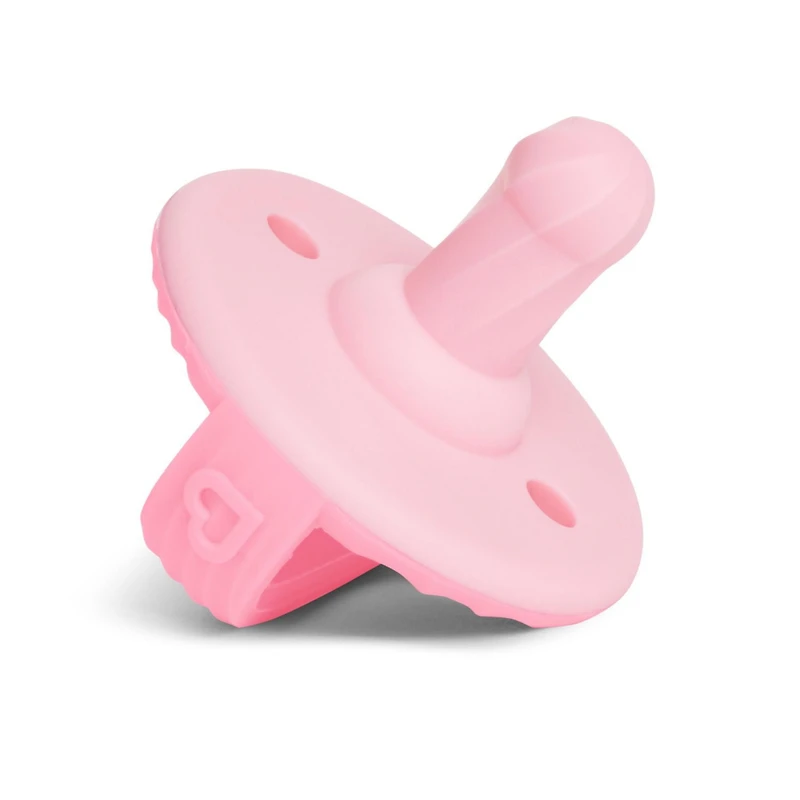 Munchkin Sili-Soothe & Teethe ™ Silicone Pacifier & Teether, 2 Pack