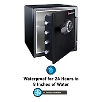 Coffre-fort résistant au feu et à l'eau Sentry®Safe #SFW123CS