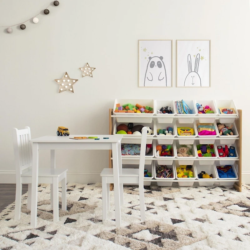 Humble Crew Extra Large Toy Storage Organizer with 20 Storage Bins