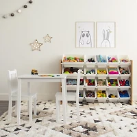 Humble Crew Extra Large Toy Storage Organizer with 20 Storage Bins