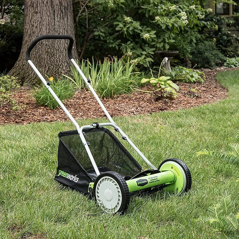 Greenworks 16" Cordless Reel Mower