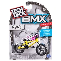 Tech Deck - Finger BMX - Cult – Jaune/Noir – Séries 12
