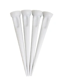 Tour Mission Hep Tee Pro Golf Tees, #11122, 3 1/4" (82 mm) - White