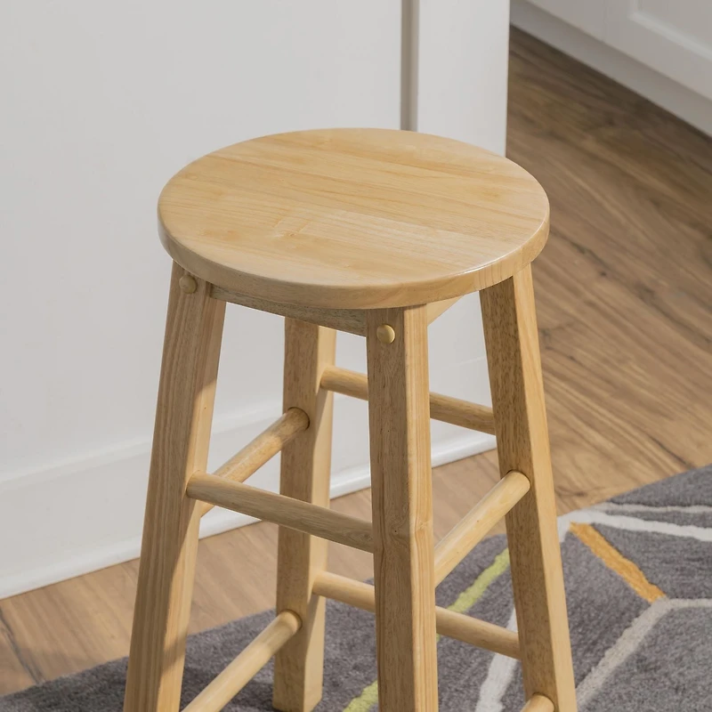 Tabouret de comptoir à siège rond Richmond