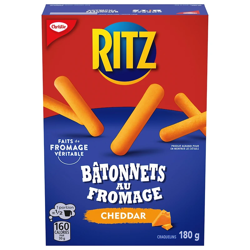 RITZ Cheese Bits Crackers, 180 g