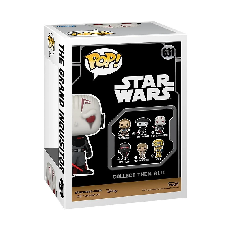 Funko Pop! Obi-Wan Kenobi S2: - Grand Inquisitor - Bobblehead En Vinyle
