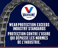 Huile à moteur Valvoline protection essentielle 5W20 au mélange synthétique 2T-5T