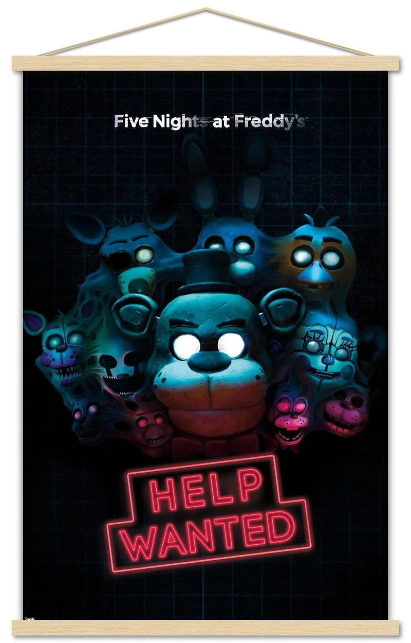 Five Nights at Freddy's - Help Wanted Wall Poster, 22.375" x 34"
