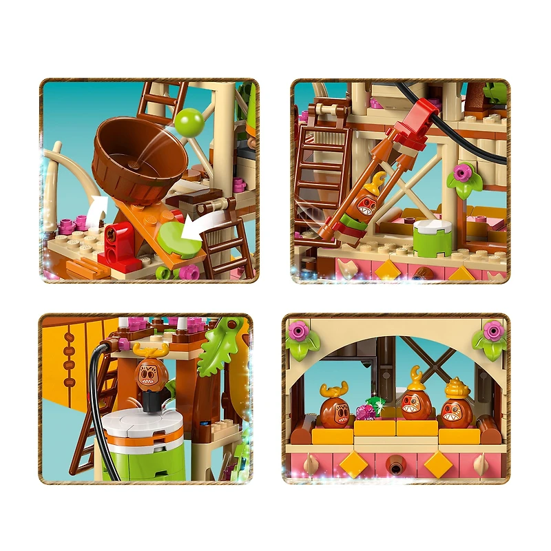 LEGO Disney Moana 2 La barge des Kakamoras, Ensemble de Jouet de Construction 43258