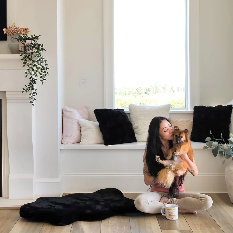 Instachew Lit pour Chien SORA Forme Cachette Blush Petit