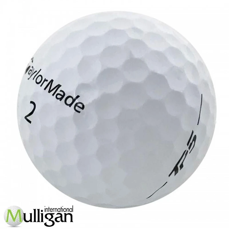 Mulligan - 60 balles de golf récupérées Taylormade TP5 4A, Blanc