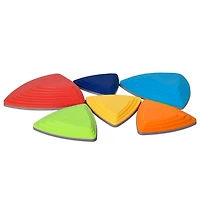 Play Day Stepping Stones for Kids, Non-Slip Balance Stones, 6 Pieces, Stepping Stones