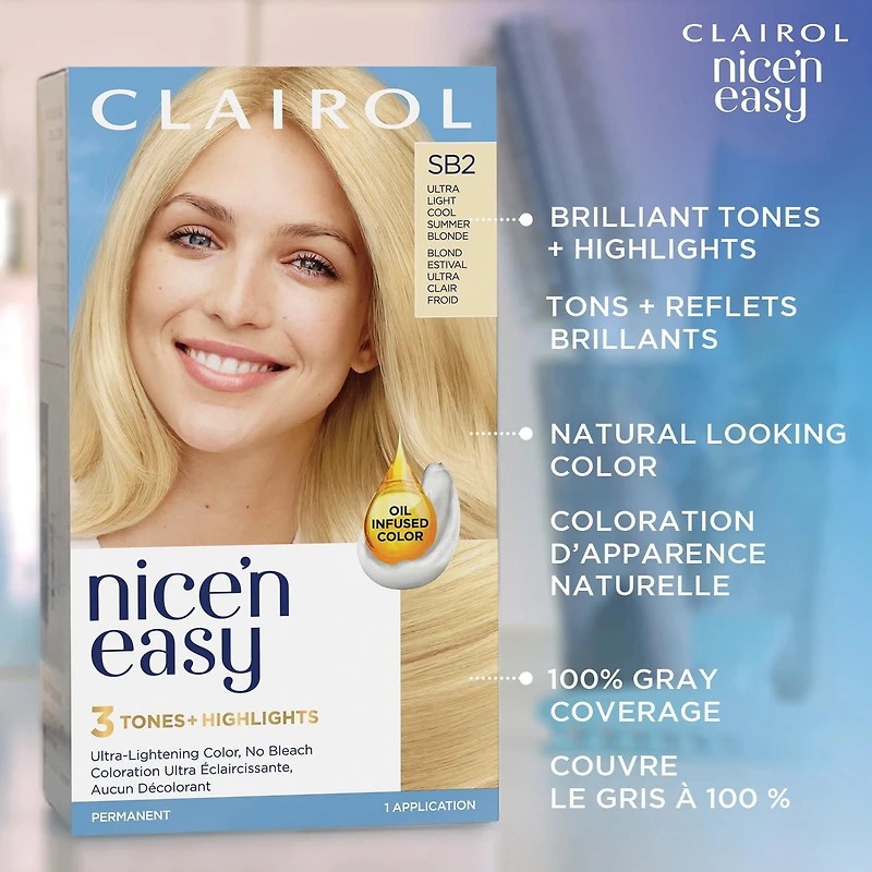 Coloration permanente Clairol Nice'n Easy
