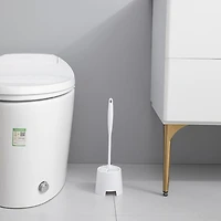 Grey Label Toilet Brush, compact design, white