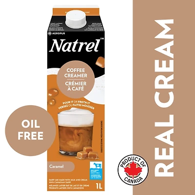 Natrel Coffee Creamer Caramel, 1L
