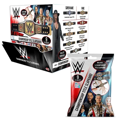 WWE Championship Title Slap Bands Series 1