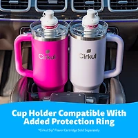 Cirkul 40oz All-Day StrawSip™ Tumbler, Cherry Blossom (Light Pink)., 40oz Cherry Blossom  All-Day StrawSip™ Tumbler.