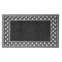 Floor Choice Engraved Doormat Silver 18'x30"