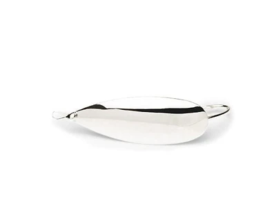 Johnson SM1/2-SLVR Cuillère sans mauvaises herbes Vairon d'argent, 2-1/2 po, 1/2 oz, argent, 1/paquet Cuillère sans mauvaises herbes