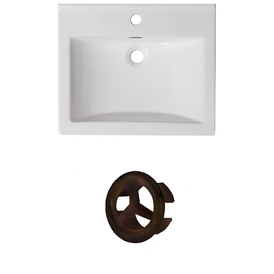 American Imaginations21-in. W Ceramic Top SetAI