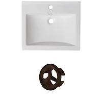 American Imaginations21-in. W Ceramic Top SetAI