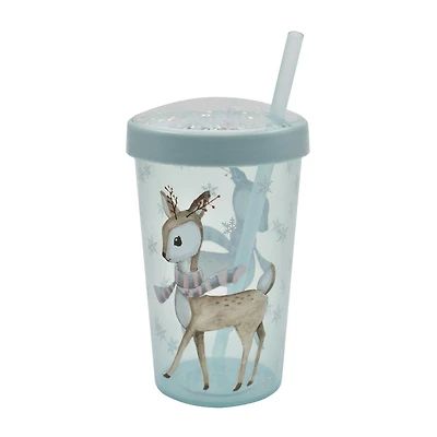 GOBELET PLASTIQUE MOTIF RENNES HOLIDAY TIME