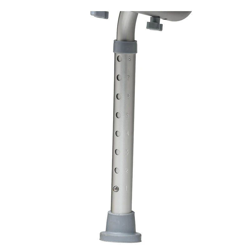 Drive Medical Gray Bathroom Safety Shower Tub Bench Chair with Back, Shower Tub Bench Chair