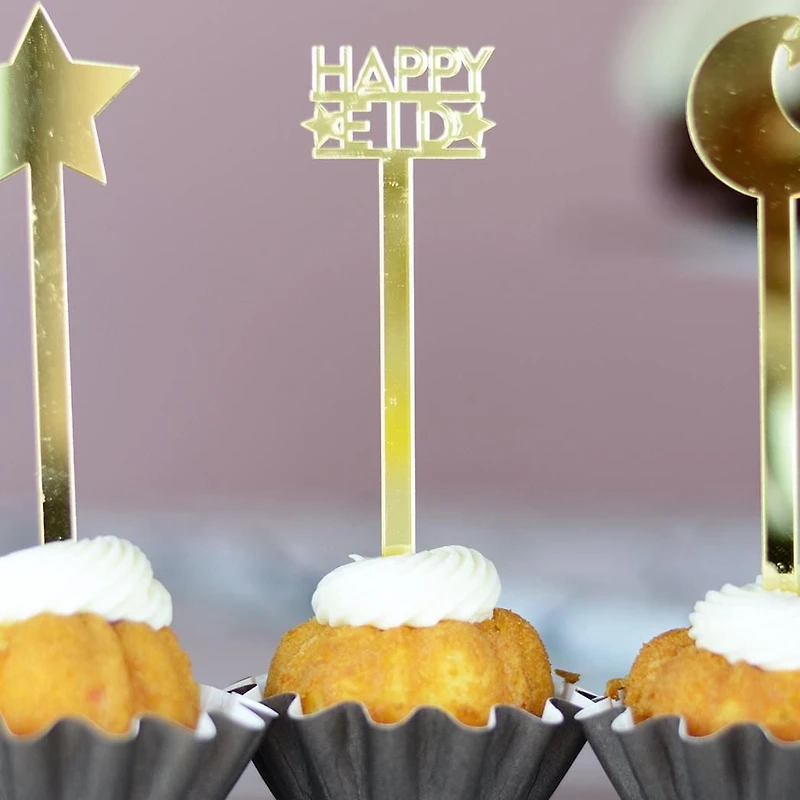 modernEID Happy Eid Acrylic stirrers/picks