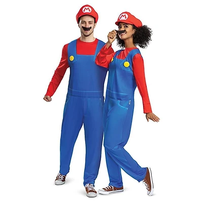 Super Mario Bros. Déguisement classique pour adulte Mario Elevated