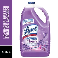 Nettoyant tout usage Lysol - Lavande, Nettoyant Multi-Surfaces 4,26L