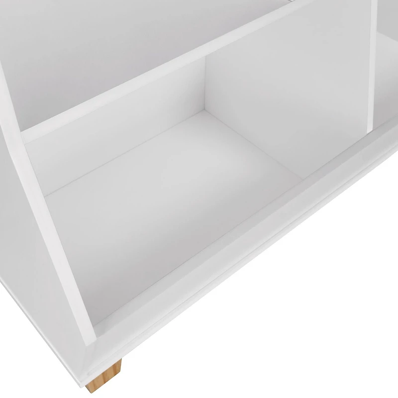Kids Catch-All Multi-Cubby 35" Toy Organizer and 2 Bins
