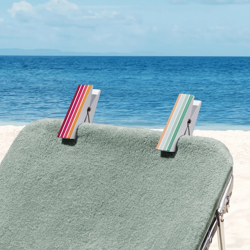 pinces pour serviette de plage