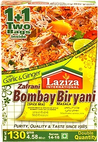LAZIZA ZAFRANI BOMBAY BIRYANI MASALA 130GM