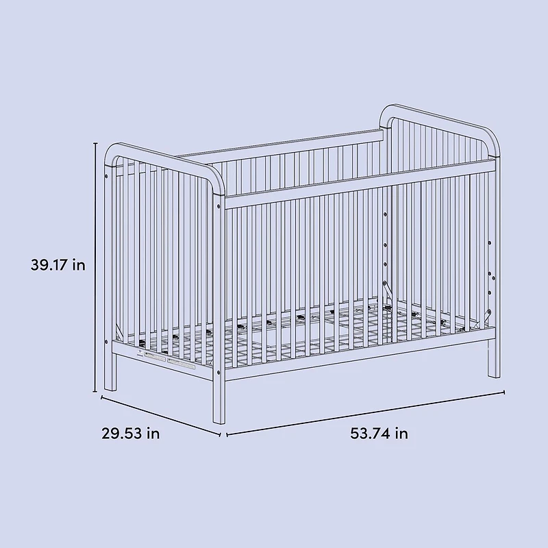Storkcraft Pasadena 3-in-1 Convertible Crib